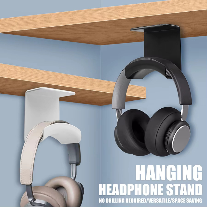 Gaming Accessories Sale - Universele hoofdtelefoonstandaard, zelfklevende kunststof wandhouder, onder