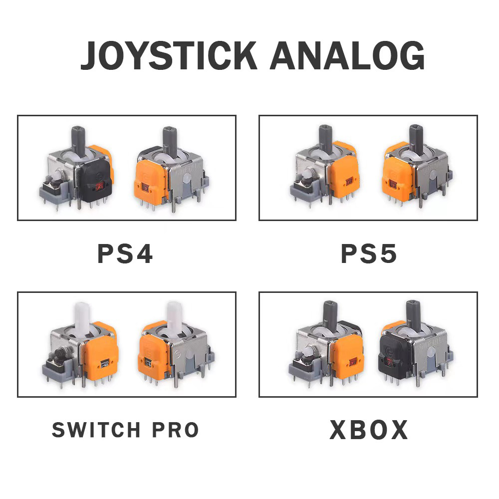 Gaming Accessories Ps4 - 2/10 Stuks Hal Elektromagnetische Joystick Gaming