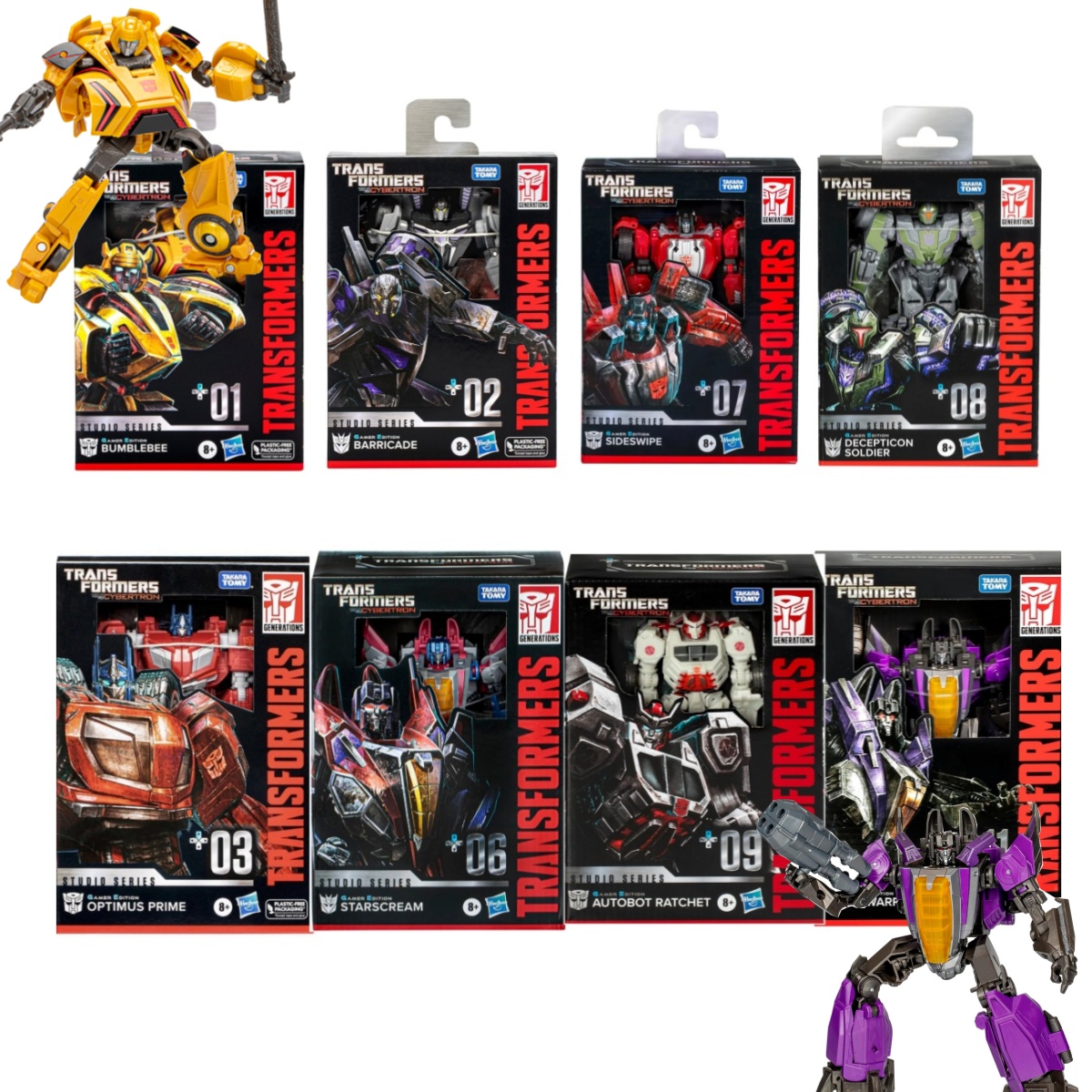 Gaming Accessories Toys - Transformers Speelgoed Studio Serie Gamer Edition