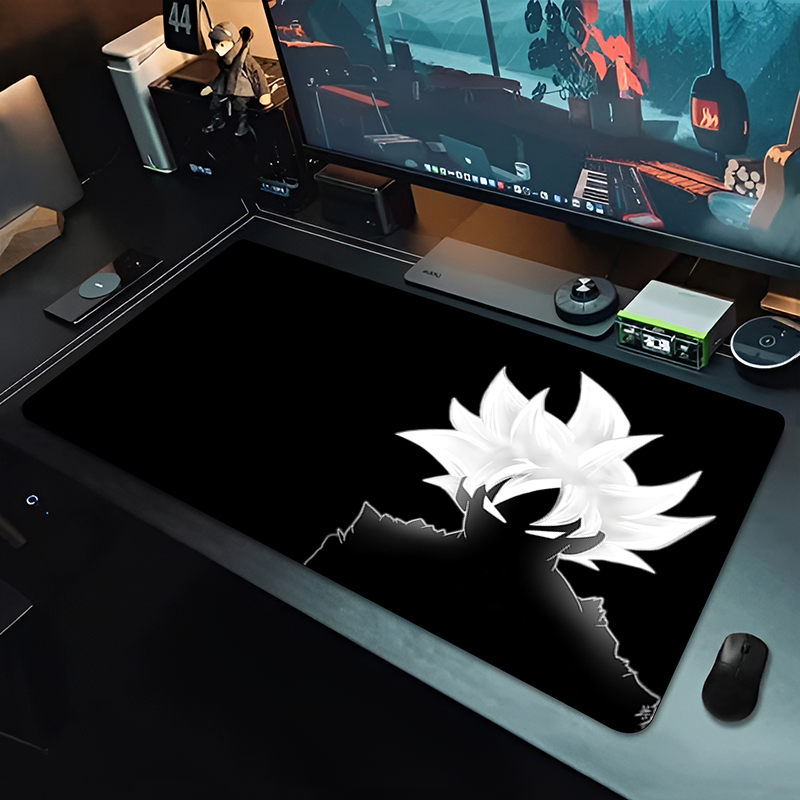 Gaming Accessories For Pc - DBZ Black Anime Muismat Dragon Ball