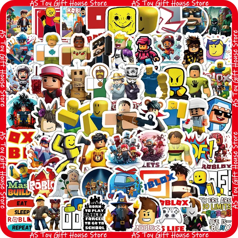 Gaming Accessories Roblox - 100 stuks Roblox stickers cartoon game