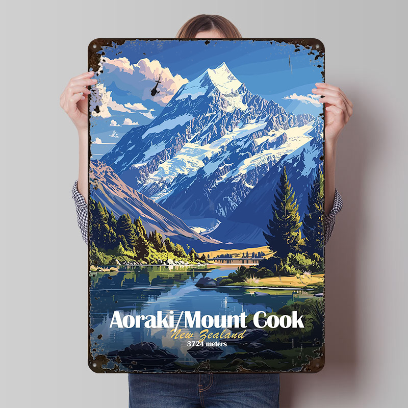 Gaming Accessories Wall Mount - Aoraki/Mount Cook Gaming Room Decoration Esthetische
