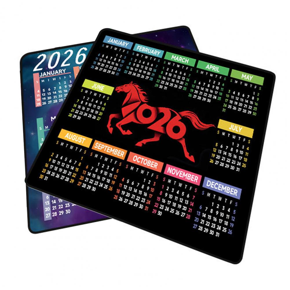 Gaming Accessories For Pc - 2026 Kalender Muismat Waterdicht Thuiskantoor Gaming