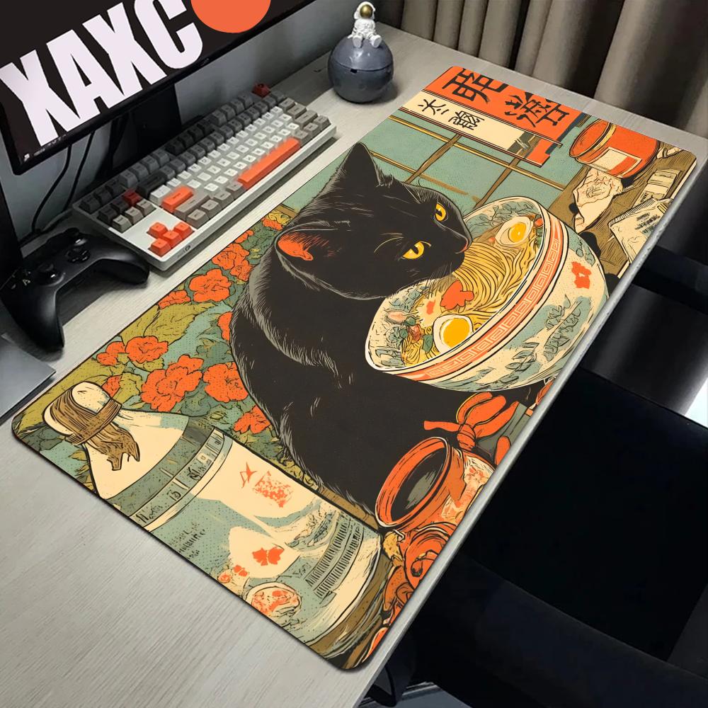 Gaming Accessories Shop - HYBXAXC Zwarte kat houdt van het