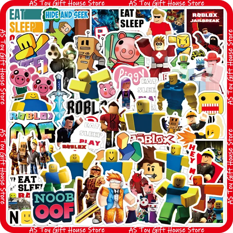 Gaming Accessories Roblox - 50 stuks Roblox waterdichte creatieve klassieke