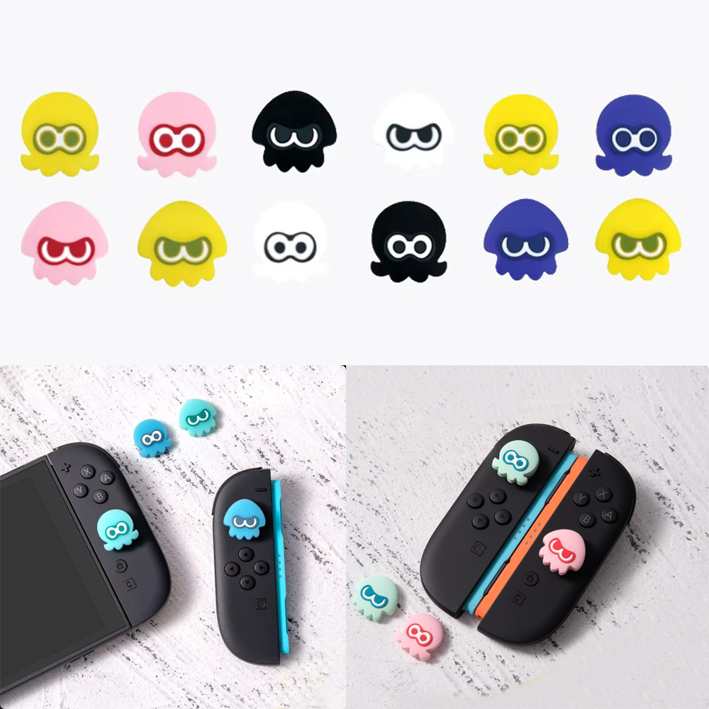 Gaming Accessories Ps4 - Siliconen zachte joystick hoes voor Switch