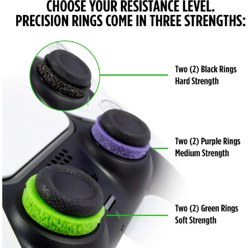 6PCS Aim Assist Precisieringen - Gaming Accessories Ps4 recensie en prijs