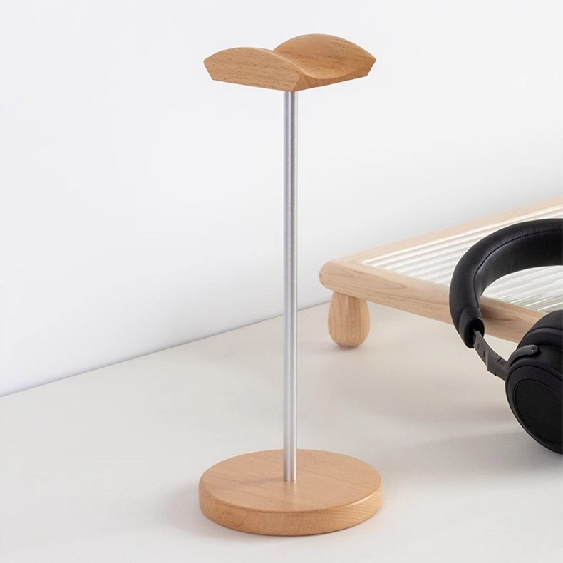Houten en aluminium hoofdtelef - Gaming Accessories Sale recensie en prijs