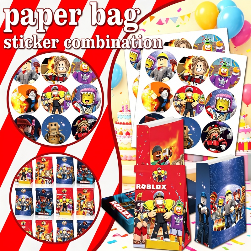 Robloxed Paper Bag Sticker Com - Gaming Accessories Roblox recensie en prijs