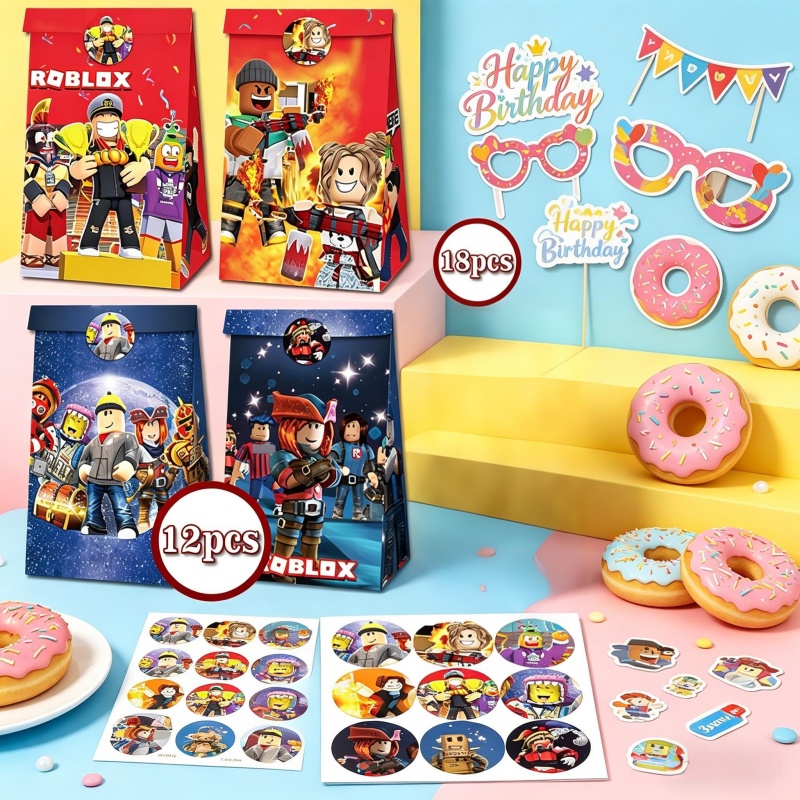Robloxed Paper Bag Sticker Com - Gaming Accessories Roblox recensie en prijs