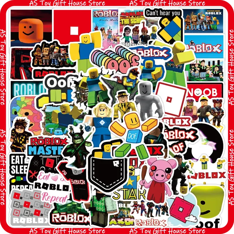 100 stuks Roblox-stickers zelf - Gaming Accessories Roblox recensie en prijs