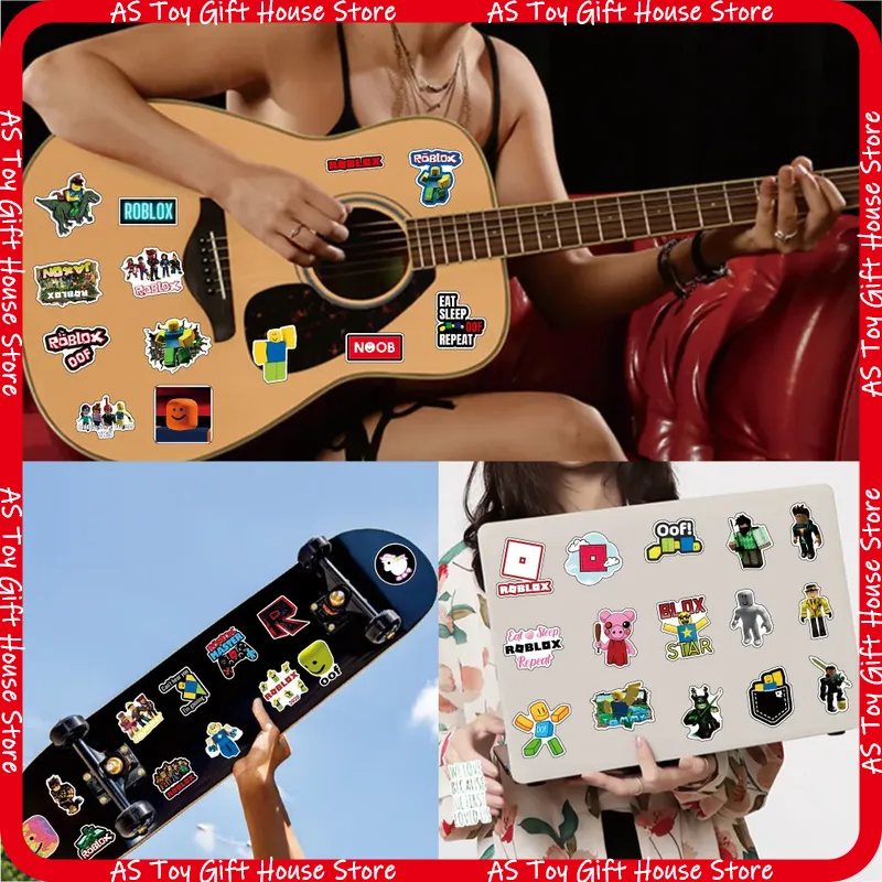 100 stuks Roblox-stickers zelf - Gaming Accessories Roblox recensie en prijs