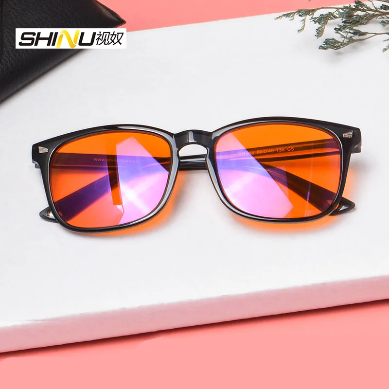 SHINU Oranje Getinte Bril Blau - Gaming Glasses Tinted recensie en prijs