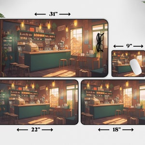 Kawaii Anime Bureaumat Coffee  - Gaming Accessories Shop recensie en prijs