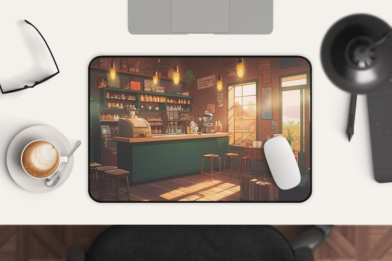 Kawaii Anime Bureaumat Coffee  - Gaming Accessories Shop recensie en prijs