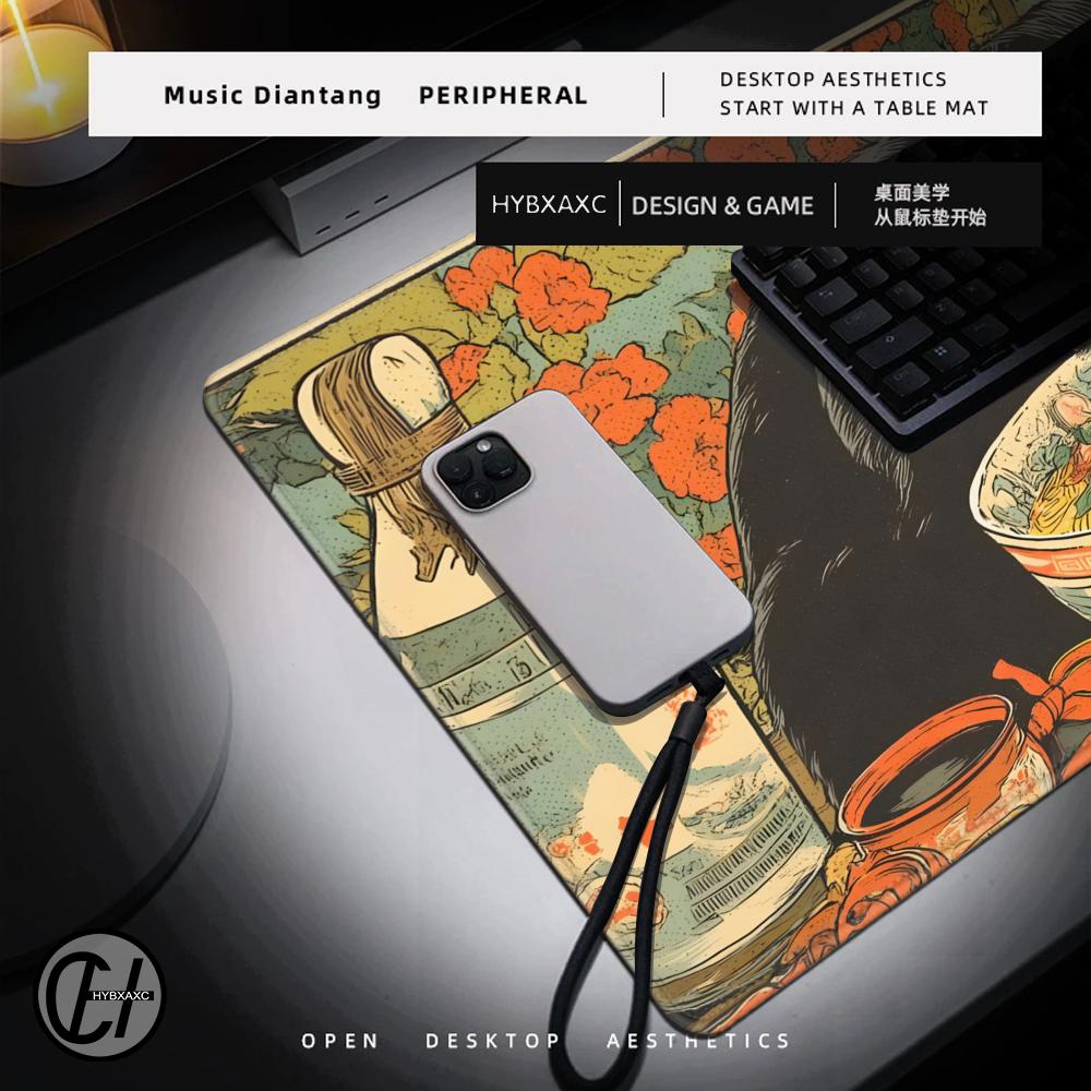 HYBXAXC Zwarte kat houdt van h - Gaming Accessories Shop recensie en prijs