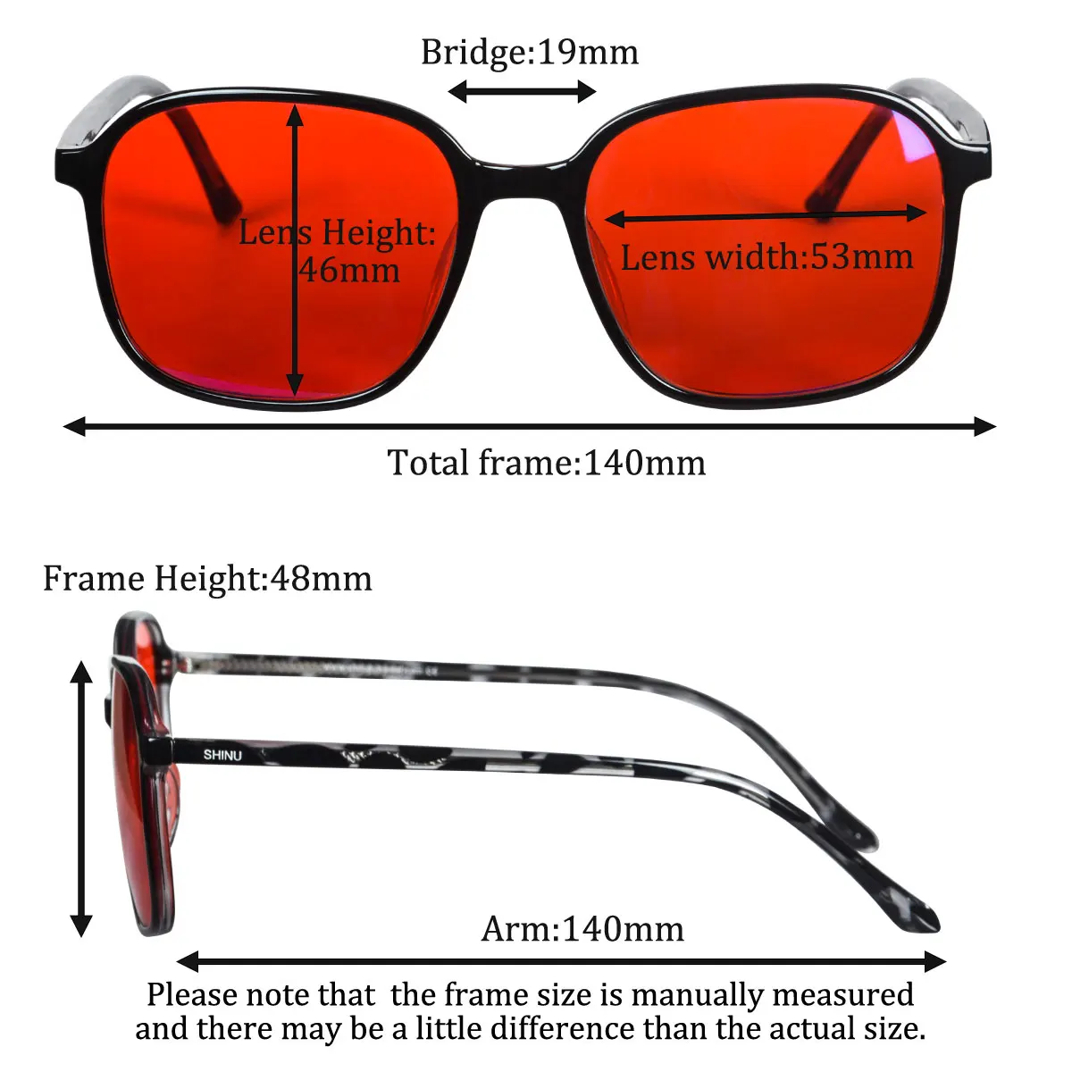 SHINU Blauwlichtfilterbril met - Gaming Glasses Tinted recensie en prijs