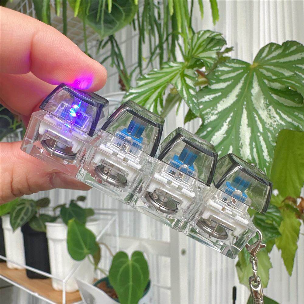 LED-verlichte fidget-sleutelha - Keyboard Switch Tester recensie en prijs
