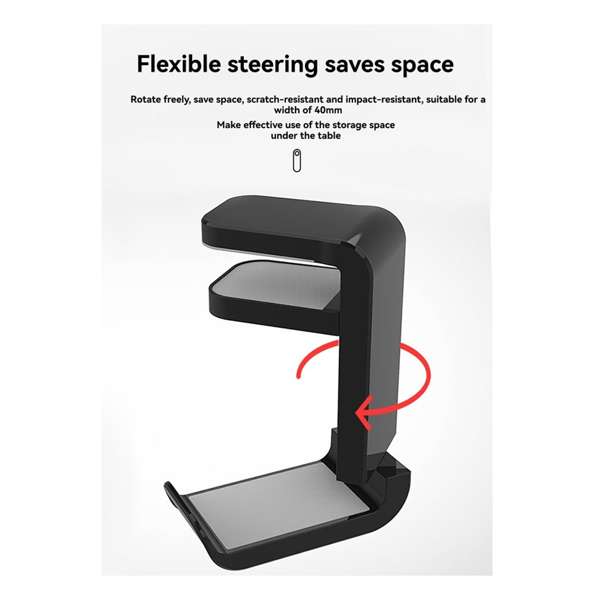 ABYB 360° °   Roterende hoofdt - Gaming Accessories Wall Mount recensie en prijs